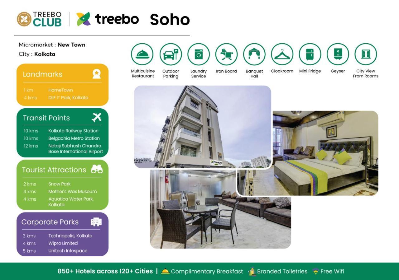 Treebo Soho Newtown Hotel Kolkata Bagian luar foto